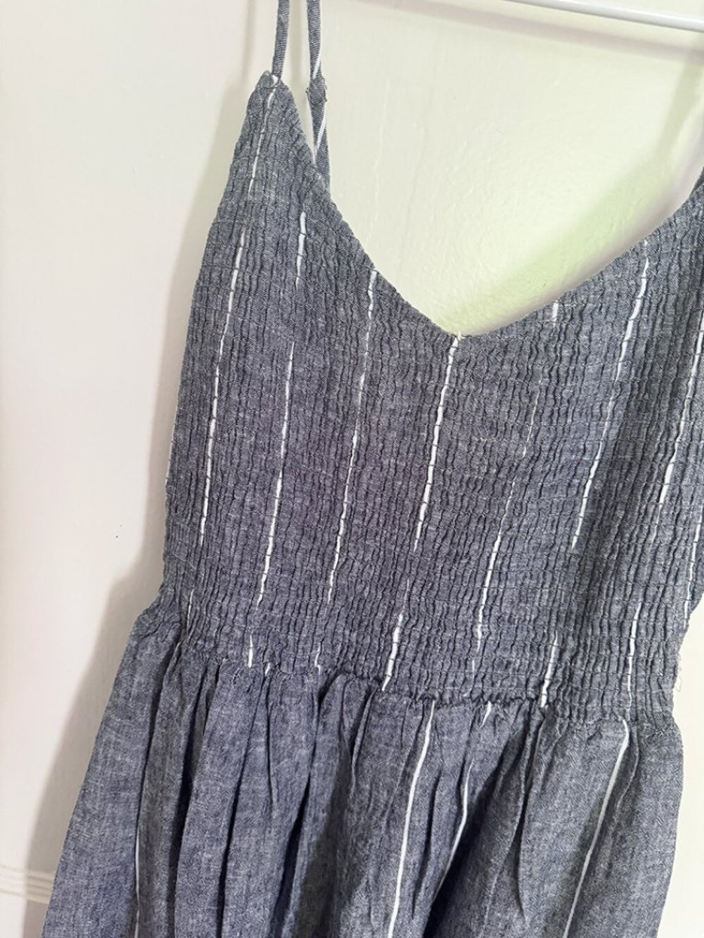 NWT - Z Supply Romy Striped Linen Maxi Dress - Size S - Eclipse - Picture 6 of 10